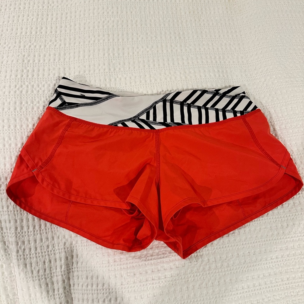 Lululemon limited edition speed up shorts